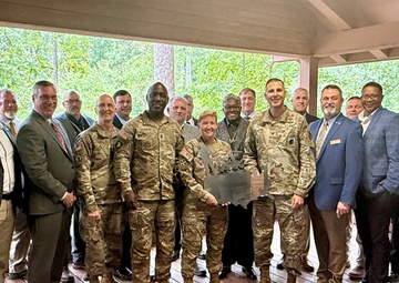 Brig. Gen. Beth A. Behn visits Red River Army Depot