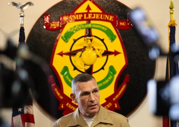 NC Governor Josh Stein's First Visit to Camp Lejeune