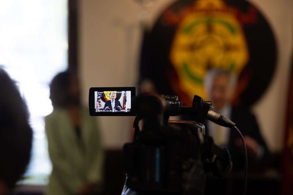 NC Governor Josh Stein's First Visit to Camp Lejeune