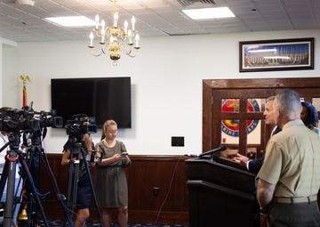 NC Governor Josh Stein's First Visit to Camp Lejeune