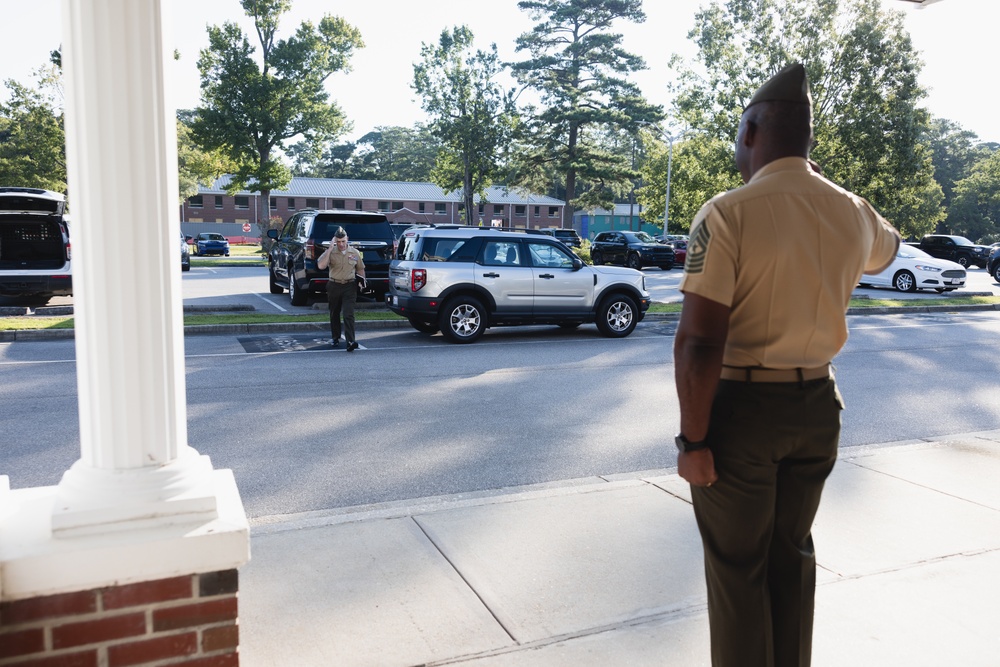 NC Governor Josh Stein's First Visit to Camp Lejeune