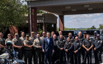 SD Presents 2025 Freedom Award to Hendersonville Police Dept.