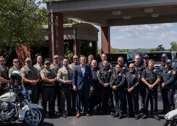 SD Presents 2025 Freedom Award to Hendersonville Police Dept.