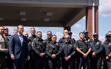 SD Presents 2025 Freedom Award to Hendersonville Police Dept.
