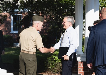 NC Governor Josh Stein's First Visit to Camp Lejeune