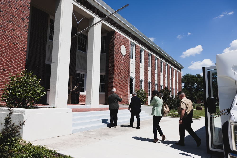 NC Governor Josh Stein's First Visit to Camp Lejeune