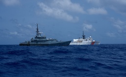 US Coast Guard, Jamaica Defence Force crews counter illicit activity in the Caribbean Sea