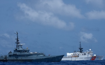 Coast Guard Cutter Mohawk returns home to Key West, Florida after 75-day maritime border security patrol