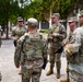 Mississippi Guard Soldiers Patrol the NoMa–Gallaudet U Metro station