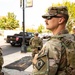 Mississippi Guard Soldiers Patrol the NoMa–Gallaudet U Metro station