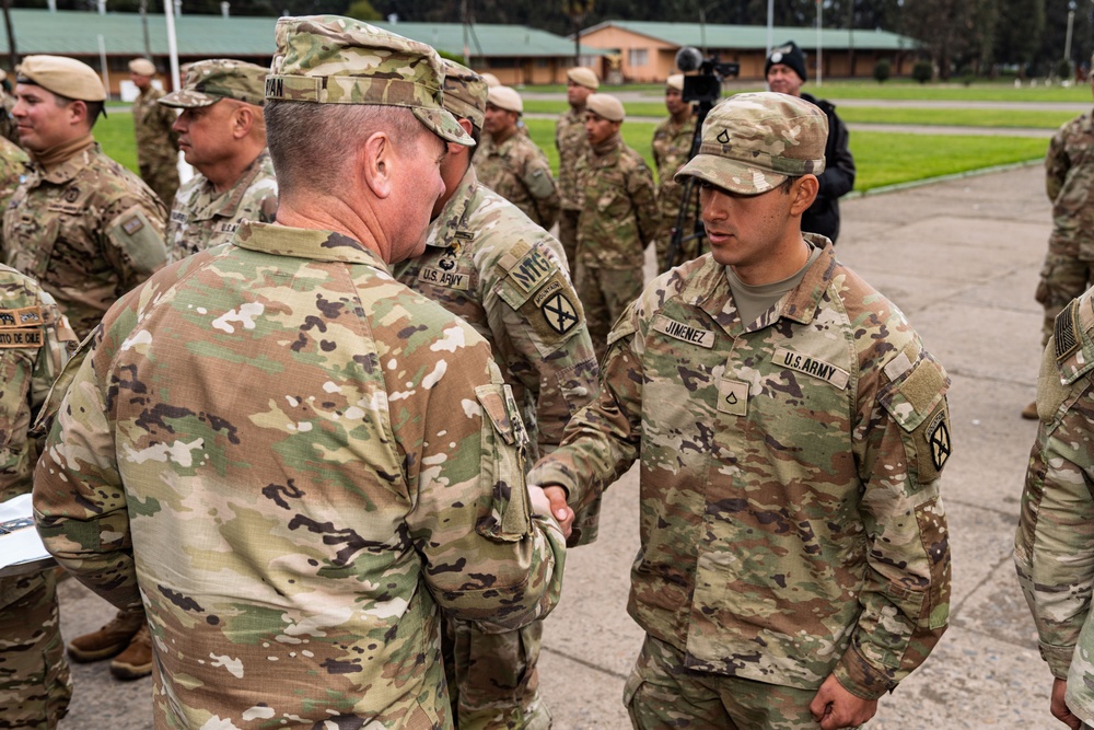 SV25 Closing ceremony for Exercise Southern Vanguard 25