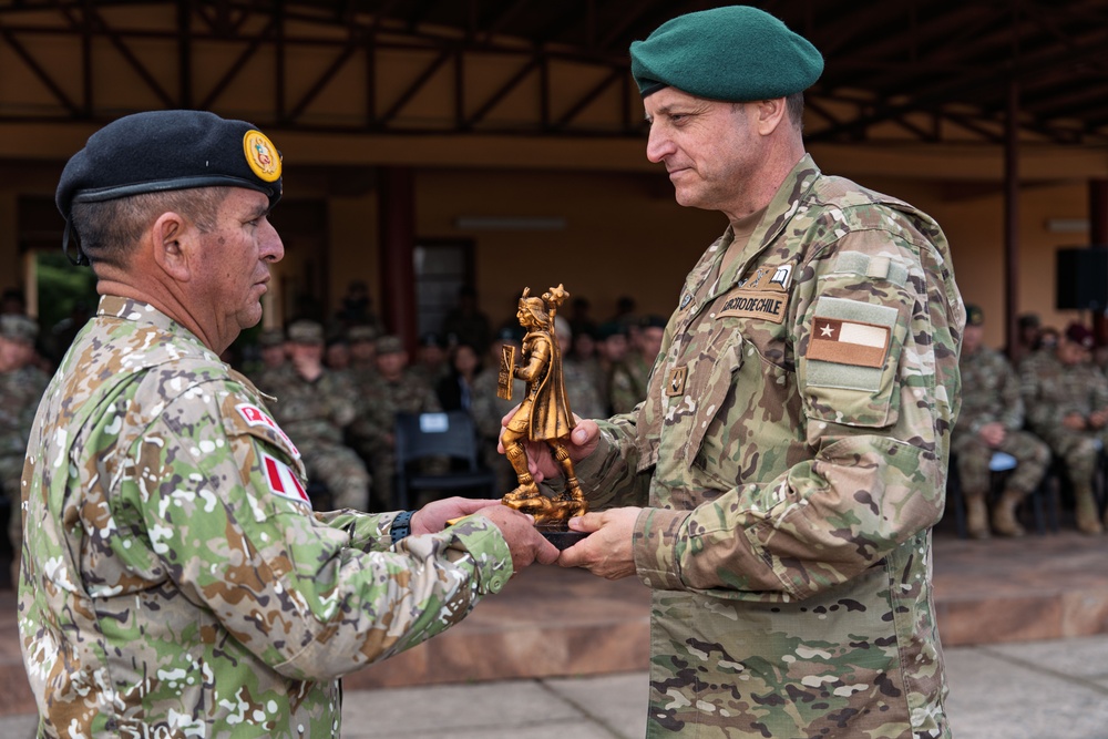 SV25 Closing ceremony for Exercise Southern Vanguard 25