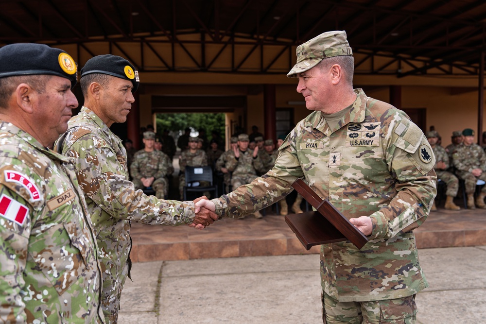 SV25 Closing ceremony for Exercise Southern Vanguard 25