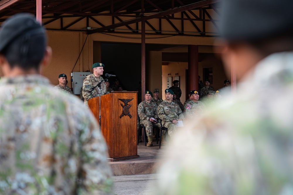 SV25 Closing ceremony for Exercise Southern Vanguard 25