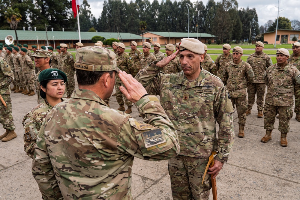 SV25 Closing ceremony for Exercise Southern Vanguard 25