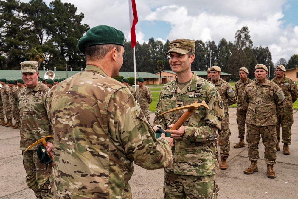 SV25 Closing ceremony for Exercise Southern Vanguard 25