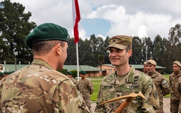 SV25 Closing ceremony for Exercise Southern Vanguard 25
