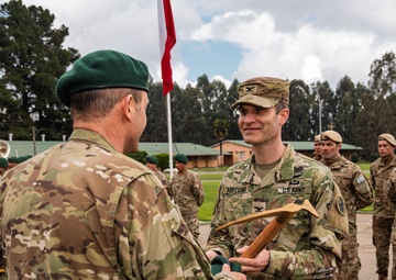 SV25 Closing ceremony for Exercise Southern Vanguard 25