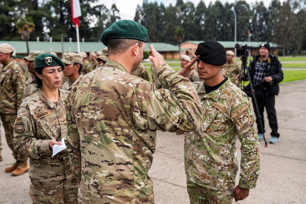 SV25 Closing ceremony for Exercise Southern Vanguard 25