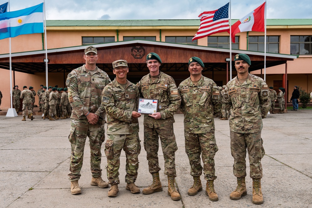 SV25 Closing ceremony for Exercise Southern Vanguard 25