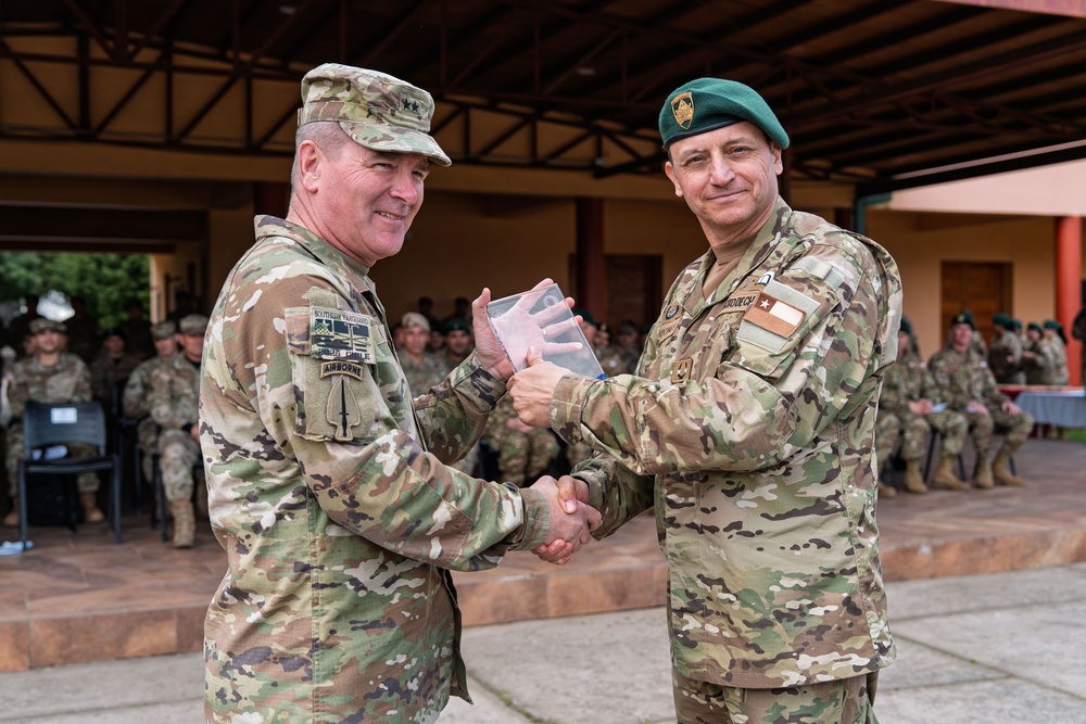 SV25 Closing ceremony for Exercise Southern Vanguard 25