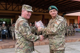 SV25 Closing ceremony for Exercise Southern Vanguard 25