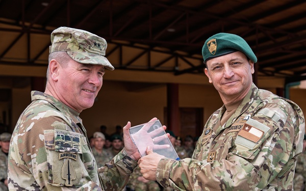 SV25 Closing ceremony for Exercise Southern Vanguard 25