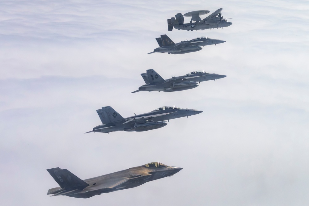 Carrier Air Wing 9 participates in exercise Northern Edge 2025