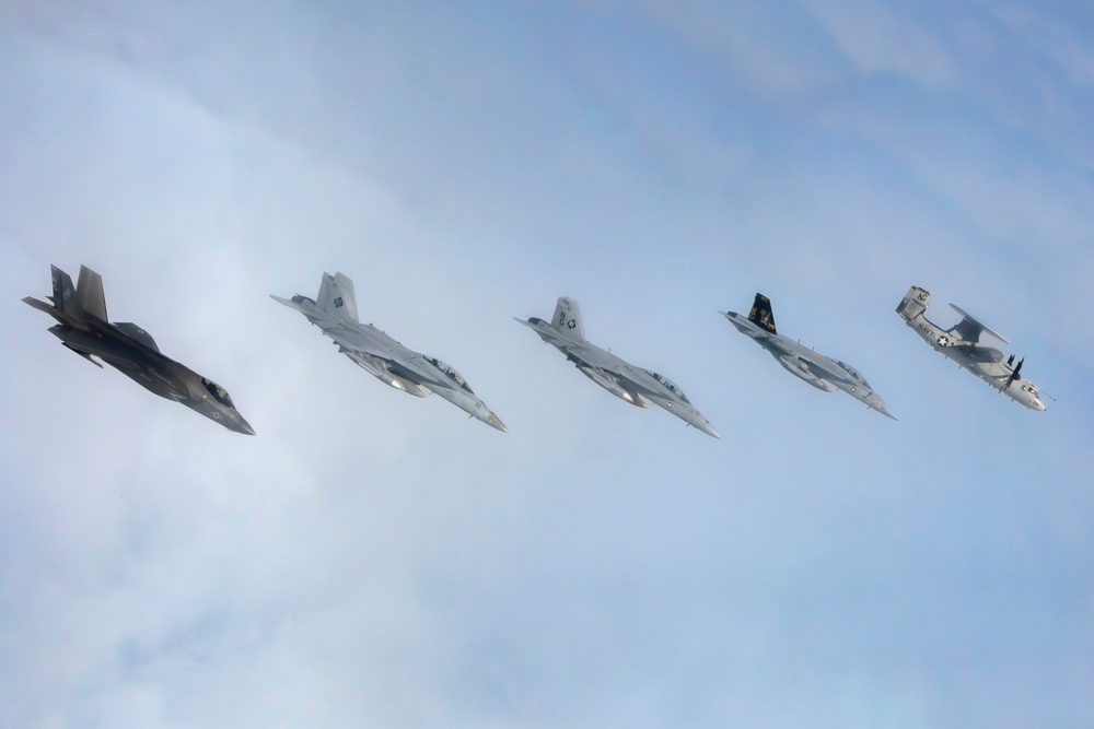 Carrier Air Wing 9 participates in exercise Northern Edge 2025