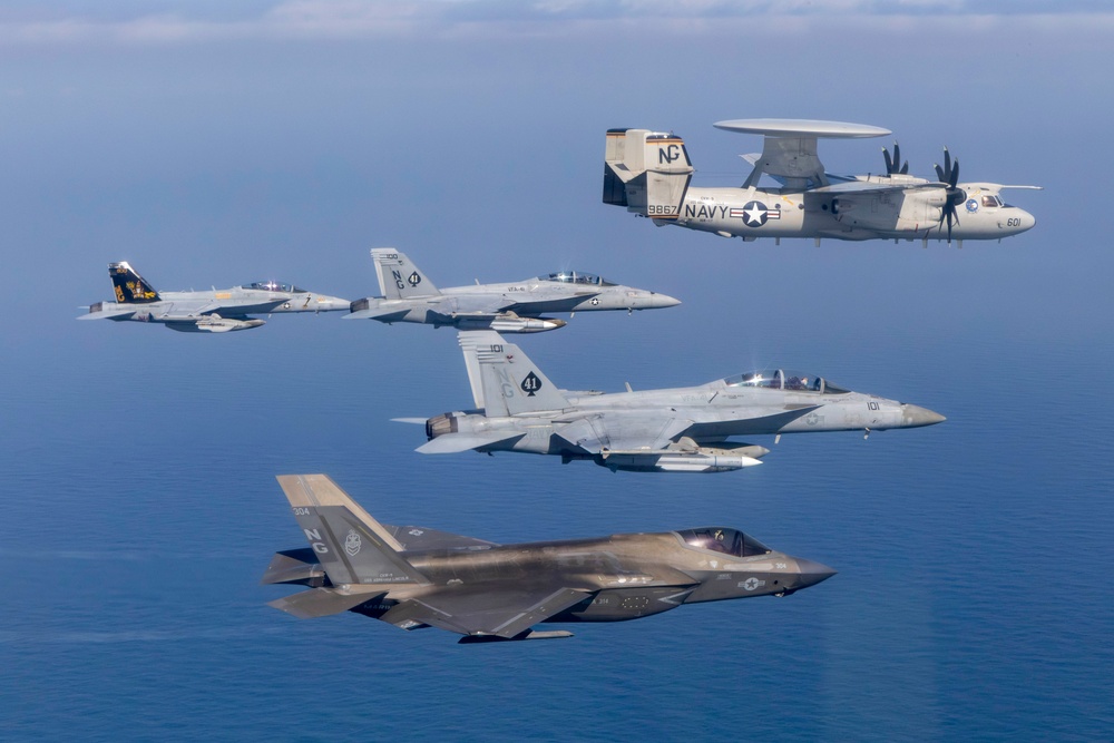 Carrier Air Wing 9 participates in exercise Northern Edge 2025