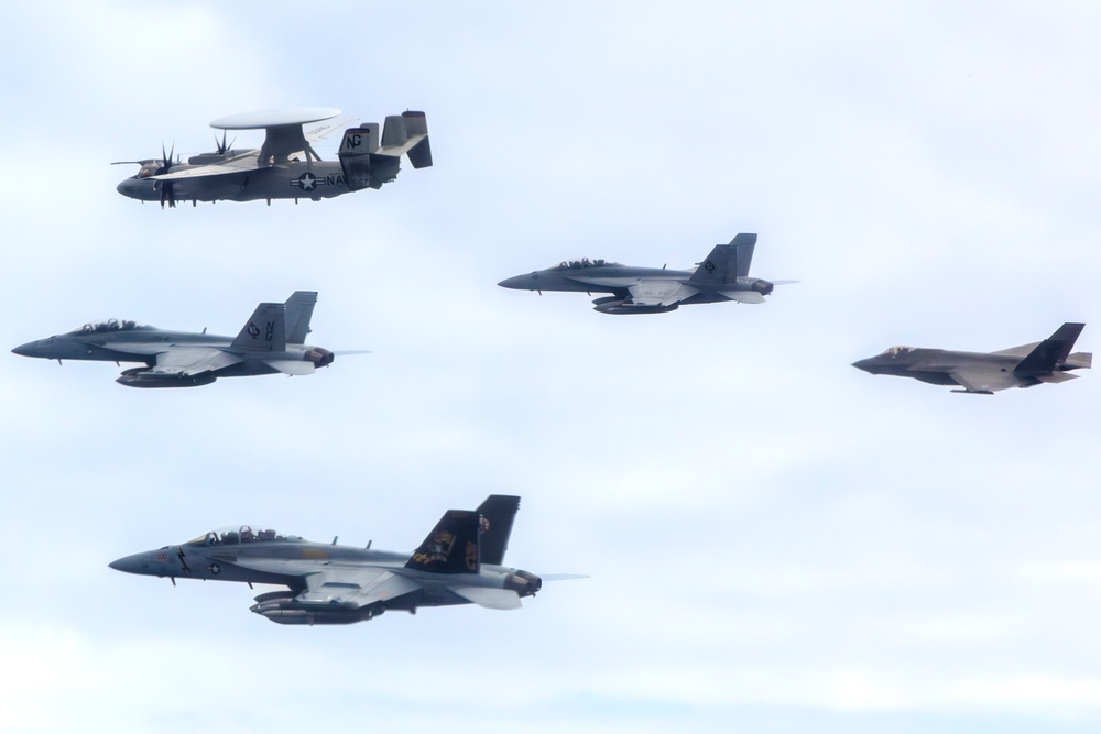 Carrier Air Wing 9 participates in exercise Northern Edge 2025