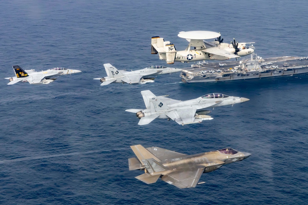 Carrier Air Wing 9 participates in exercise Northern Edge 2025