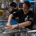 USS America (LHA 6) Conducts Food Service Operations