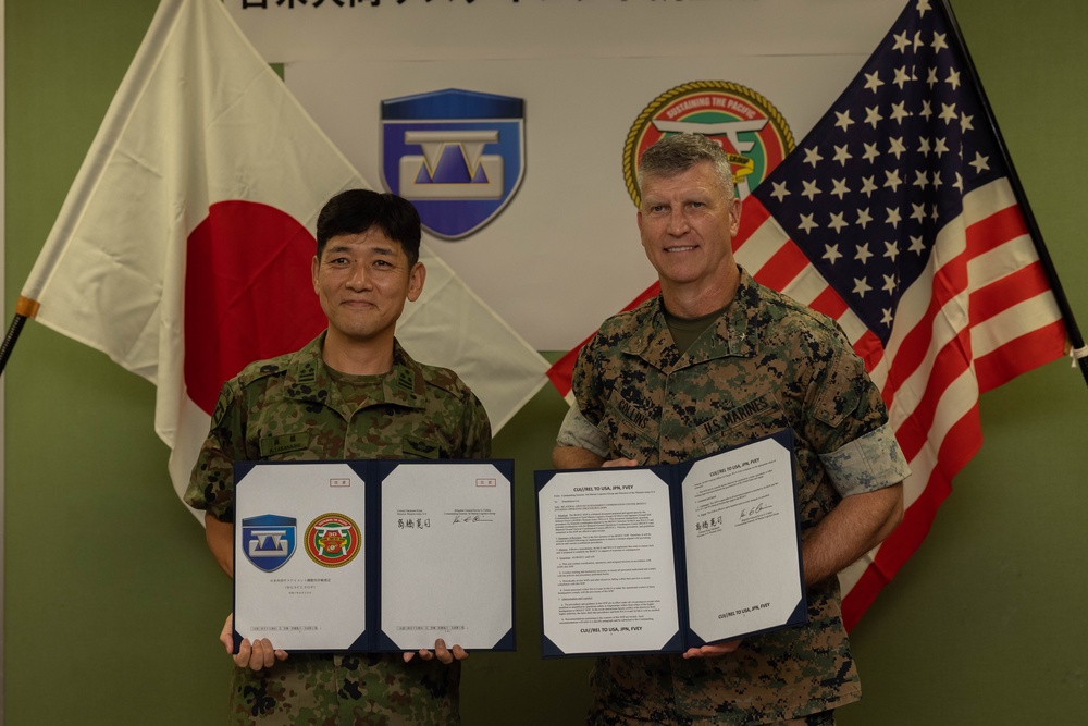 3rd MLG, JGSDF Sign First-Ever BGSCC SOP
