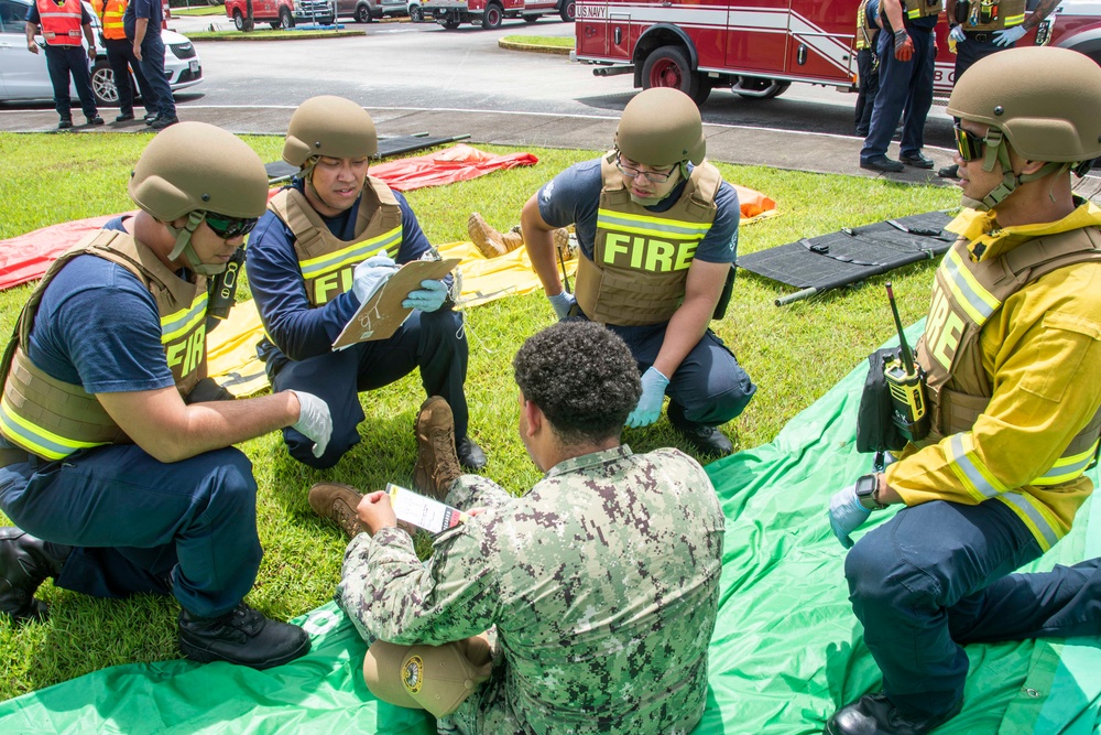Naval Base Guam participates in Command Assessment of Readiness and Training