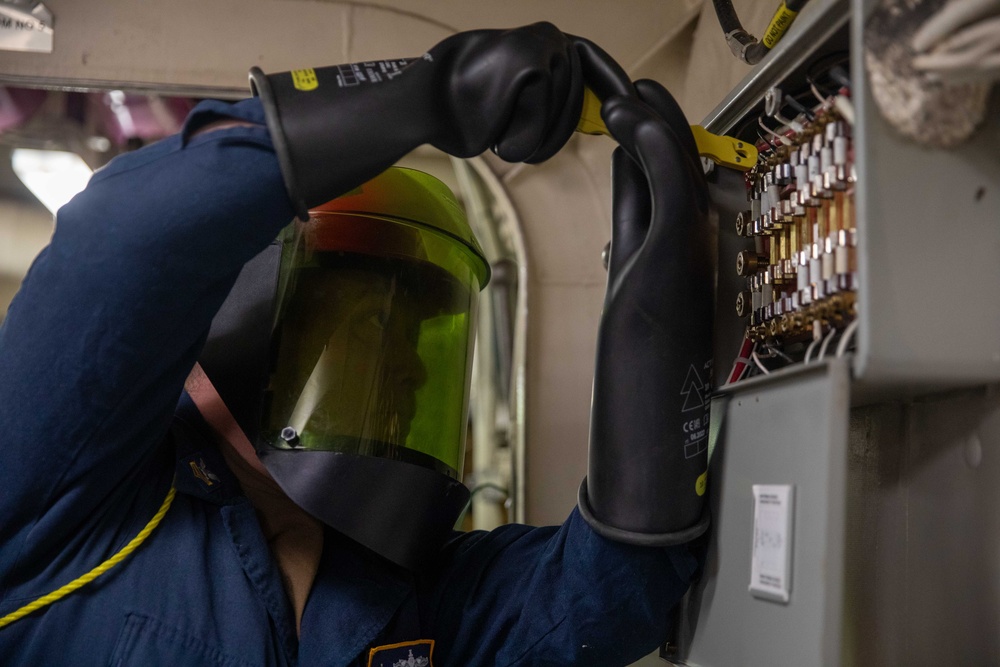 USS Gerald R. Ford (CVN 78) Sailor Repairs Parts