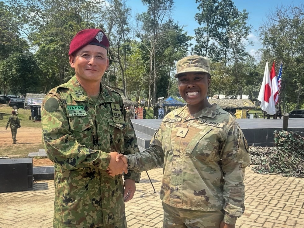 Cpl. Mitchell breaks language barriers during Super Garuda Shield 25
