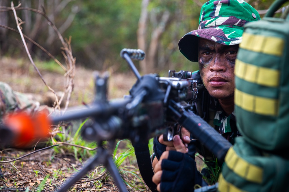 Garuda Shield holds it's annual exercise between the Indonesian National Armed Forces and U.S. Military
