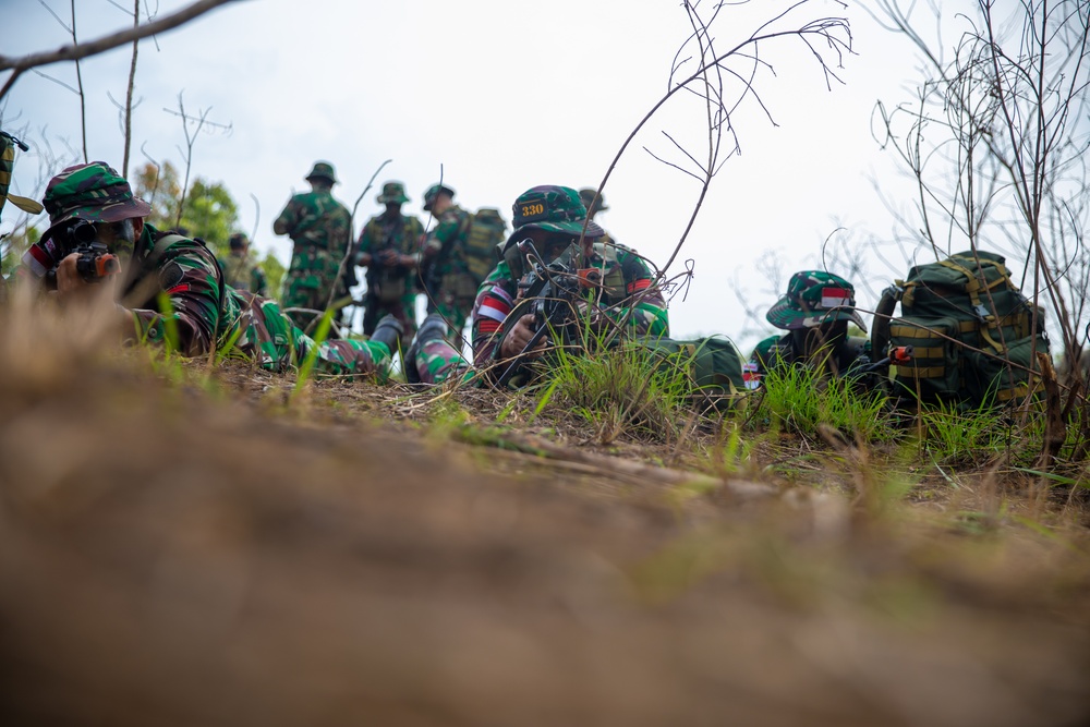 Garuda Shield holds it's annual exercise between the Indonesian National Armed Forces and U.S. Military