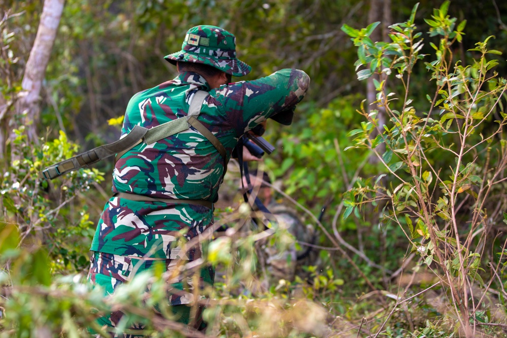 Garuda Shield holds it's annual exercise between the Indonesian National Armed Forces and U.S. Military