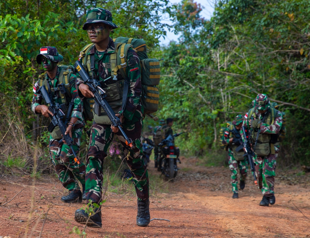 Garuda Shield holds it's annual exercise between the Indonesian National Armed Forces and U.S. Military