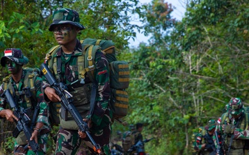 Garuda Shield holds it's annual exercise between the Indonesian National Armed Forces and U.S. Military