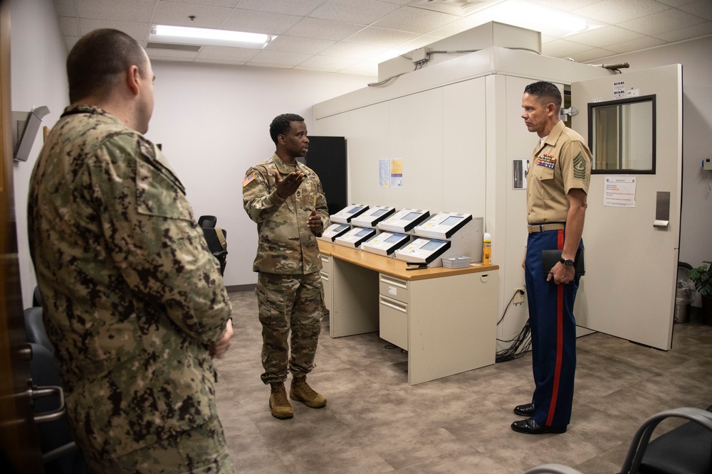 SMMC Ruiz visits Atlanta Marines