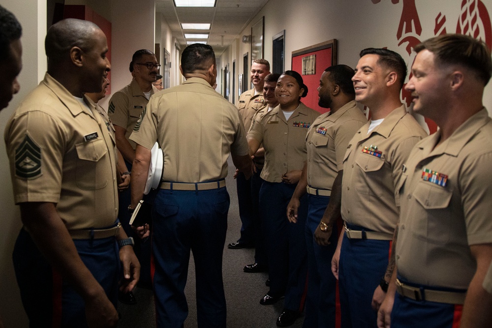 SMMC Ruiz visits Atlanta Marines