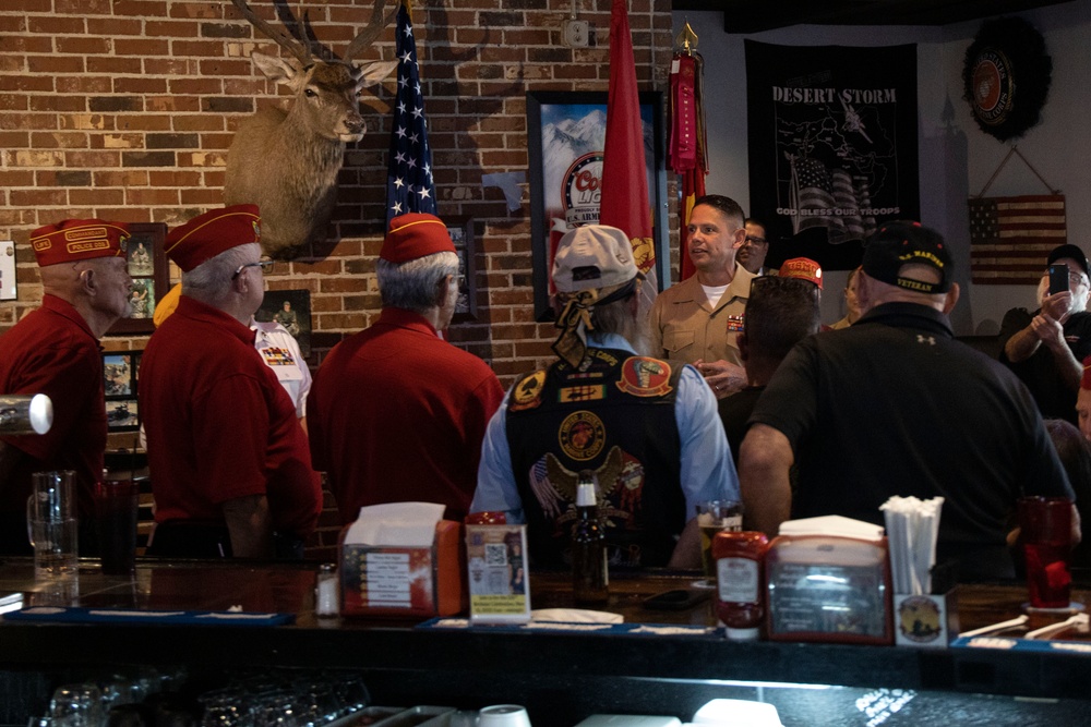 SMMC Ruiz visits Atlanta Marines