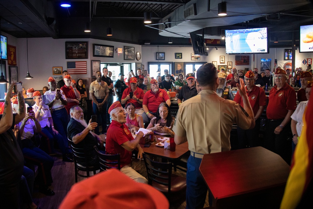 SMMC Ruiz visits Atlanta Marines
