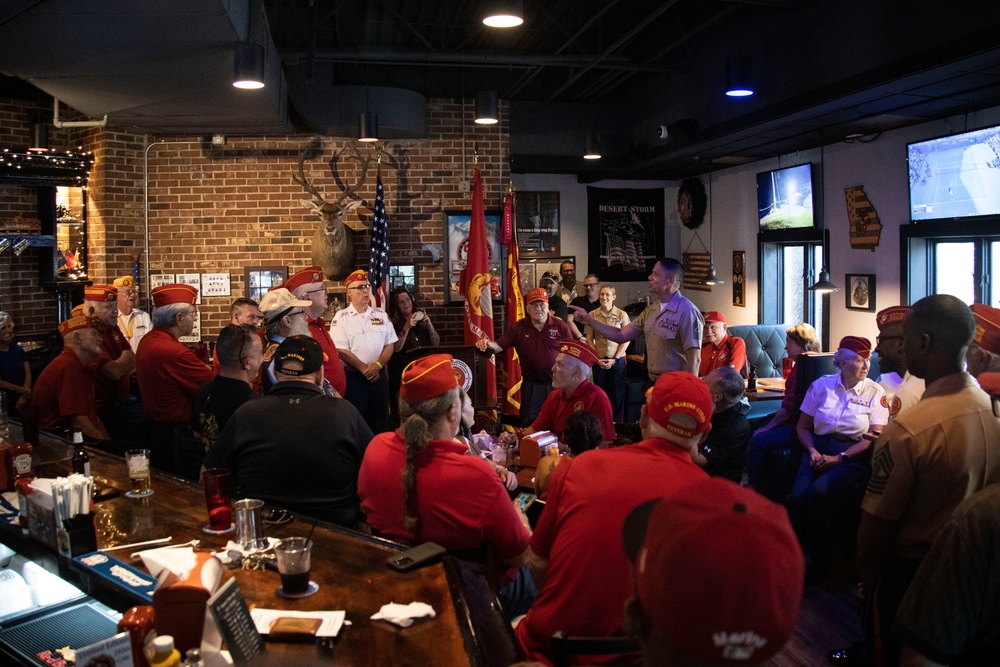 SMMC Ruiz visits Atlanta Marines