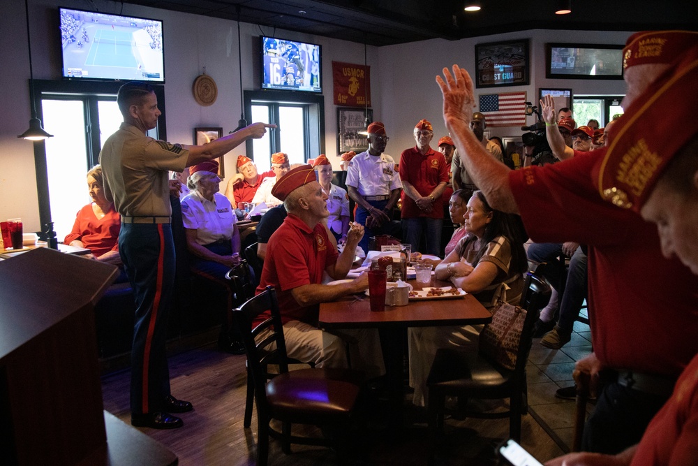 SMMC Ruiz visits Atlanta Marines