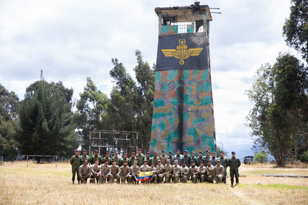 Kentucky National Guard State Partnership Program conducts joint air assault planning training exercise with Ecuadorian 9th Special Forces Brigade