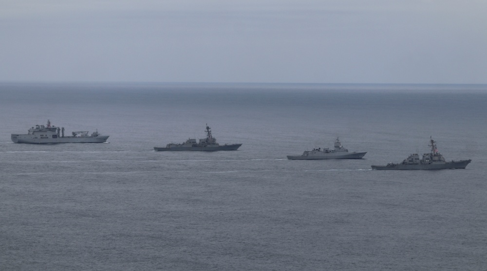 Destroyer Squadron Two Sails with Royal Norwegian Navy in the Norwegian Sea